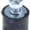 Podstawka antywibracyjna M6 średnica 20mm wysokość całkowita 38mm Cylinder męski-żeński