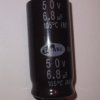 Kondensator elektrolityczny bipolarny 6.8uF 50V 105' 16x36mm RM=7.5mm SAMWHA cena netto
