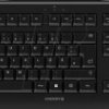 JK-3000DE-2 Wireless keyboard, black, German layout