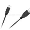 Kabel poł. USB typA na mini USB 1m