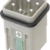 HARTING 09120052633 Wstawka pinowa męska Han Q5/0-M-QL, seria Han® Q, 5 + PE, 1 szt.