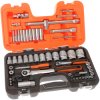 Bahco S560 Socket Set of 56 Metric 1/4 & 1/2in Drive