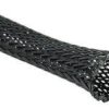 3mm / 6mm Polyester Cable Braid, Black