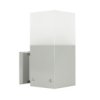 Kinkiet Zewnętrzny Cube Max Cb-Max K Al, E27 Max 20W, Kolor Srebrny, 0438621