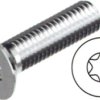 Countersunk head screw, TX, M5, Ø 9.2 mm, 16 mm, stainless steel, DIN 965, 0965I05162