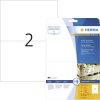 Herma 10910 Extra Strong Adhesive Labels 210x148mm White Paper 50 Labels