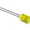 L-1553YDT/2 Dioda LED 5x5mm żółta 1-5mcd 110° dyfuzyjna - kpl. 2 szt