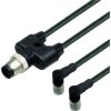 Pepperl+Fuchs 275516 Rozdzielacz i adapter czujnika/aktuatora 0.3 m Ilość pinów: 4, 4 1 szt.