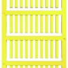 PA cable maker, inscribable, (W x H) 21 x 3.2 mm, max. bundle Ø 1.3 mm, yellow, 1918560000