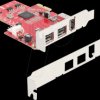 90738 PCIe-Karte 3 Port 1394b 1394a Firewire