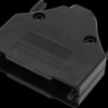 MHDTPPK9-K D-Sub cap, 9-pin, straight, black, size E