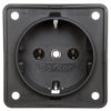 Berker Integro Gniazdo Schuko Antracyt, Mat 941852505
