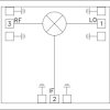 GaAs MMIC Bi-Phase Modulator Chip, 6 - 11 GHz