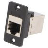 Łącznik RJ45 - RJ45 Kat 5e 8p8c SLIM ekranowane 29mm plastik CP30620S
