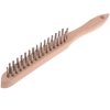 Faithfull FAI680S2 680/S2 Heavy-Duty Stainless Steel Scratch Brush - 2 Row