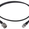 Przewód pomiarowy BNC RG58/Nm/BNCm/1000, dł. 1m, Huber+Suhner