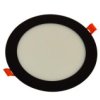 Panel Led Okrągły Gerd 12W 4000K Czarny