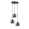 Lampa Wisząca Loftowa Nowoczesna 3X E27 Solo Black