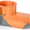 Puszka do pustych ścian E5000 2x60 mm do elektroniki z membraną pomarańczowo-szara 83199008 SIMET