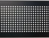 Blind plate, perforated, steel, (W x H x D) 483 x 133 x 13 mm, 3 U, black, PPFS19005BK2