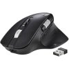 Renkforce RF-5874358 Wireless Optical Mouse Black 8 Buttons 3200 dpi Ergonomic