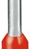 Insulated wire end ferrule, 1.5 mm², 14 mm/8 mm long, UL 486F-E, red, 3202928