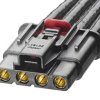 Molex 451410401 Obudowa złącza pin żeńskiego na kabel, piny: 4, 1 szt.