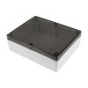 Hammond 1554Y2GYSL Watertight PC Enclosure, Smoked Lid 300 x 240 x 95, Grey