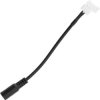 Wtyk zasilania DC 2.1 / 5.5 mm MONTAŻOWY Z KABLEM ZATRZASK 15cm
