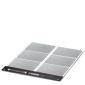 Tabliczka znamionowa Phoenix Contact LS-EMSP-V4A (75,6X54) 0831656, montaż: śruba, nit, 53.70 x 85.60 mm, 5 szt.