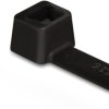 Cable tie, PA, (L x W) 390 x 4.6 mm, bundle-Ø 1.5 to 110 mm, black, -40 to 105 °C, 111-05450