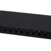 Przełącznica Światłowodowa Fo 12Xsc Simplex Rack 19 1U Wysuwana Czarna