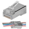 Wtyk Modularny Rj45 8P8c Kat.6 Ekranowany Ftp Drut Przelotowy Neku Woreczek...