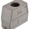 Grommet housing, size 24B, die-cast aluminum, M32, straight, longitudinal bow locking, IP65/IP66/IP67, 19300240447