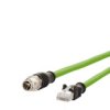 Kabel Połączeniowy Metz Connect M12 Męski-Rj45 Męski, 8-Stykowy Kodowany X, 2 M