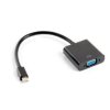 Adapter mini DisplayPort 1.2 - VGA 0,1m biały AD-0006-BK