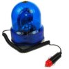Obrotowa lampa ostrzegawcza (kogut) 12V Niebieska