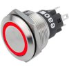 EAO 82-6151.1114 Series 82 Illuminated Pushbutton Mom 22mm Red 24V Solder Term