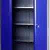 Küpper 70297 Szafka narzędziowa wysoka (S x W x G) 910 x 1800 x 450 mm niebieski, srebrny