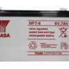 Akumulator Agm Yuasa Np6v-7Ah O Żywotności 3-5 Lat