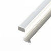 Profil aluminiowy do taśm LED 2000 mm prosty nawierzchniowy biały z kloszem mlecznym 478603 LED LINE
