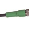 Kabel do czujnika 3P 5m wolny koniec przewodu gniazdo proste M8 SAC-3P- 5,0-PUR/M 8FS 1669628