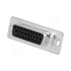 Gniazdo D-SUB DB26 26-pin 3-rzędwe gęste / MHHDS26-F-T-B-S