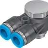 Złączka Y FESTO QSYLV-G1/8-6 Średnica rury: 6 mm 1 szt.