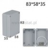 Obudowa hermetyczna 83x58x34mm OBH-38