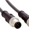 Złącze i kabel ze złączem Złącze M12 liczba rdzeni 5 długość 5m Rodzaj A Żeńskie Złącze B Złącze M12