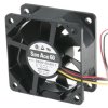 Sanyo Denki Wentylator osiowy San Ace 9S 12V dc 1.32 W 34.8 m³/h 24 dB 110 mA 60 mm 60mm 25 mm