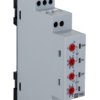 Timer Relay Szyna DIN 230 V ac, 24V ac/dc SPDT 3-stykowy RS PRO SPDT 1 → 100h 1 funkcyjny