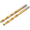 Draper 08867 HSS Titanium Nitride Coated Drill Bit, 5.0mm x 86mm (Pack of 2)