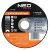Tarcza tnąca do metalu 115 x 1.0 x 22.2 mm, 41 A60-R-BF, INOX /5szt./